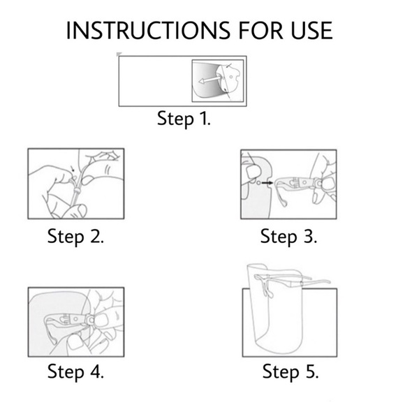 High Fashion face shields| miami face masks #Miami - Picture 6 of 16